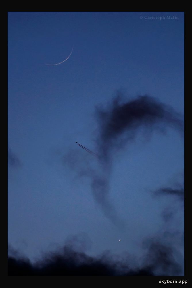 Clouds and Crescents
