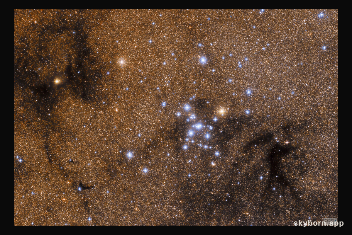M7: Open Star Cluster in Scorpius