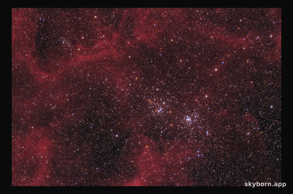 Double Cluster in Perseus