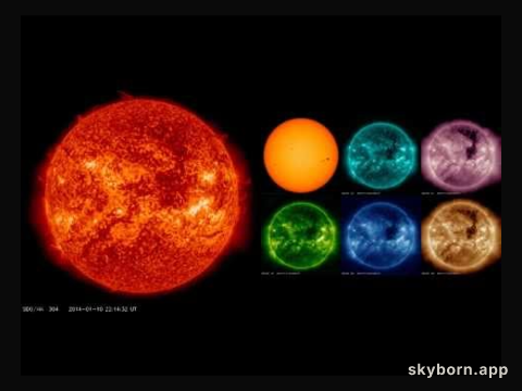 The Sun Rotating