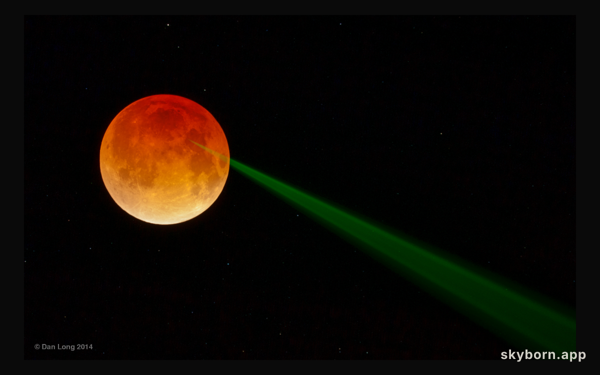Red Moon, Green Beam