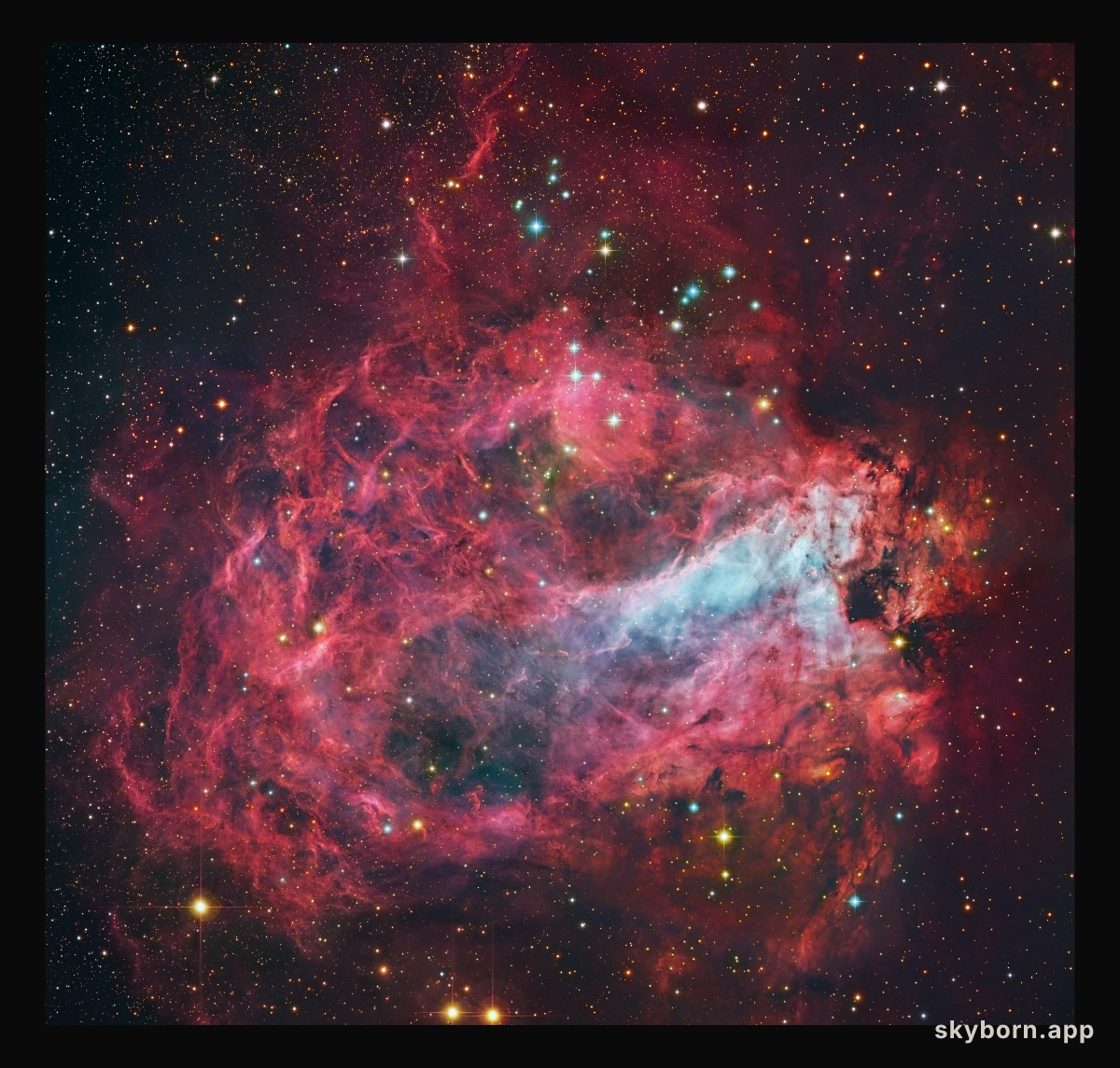 Star Factory Messier 17
