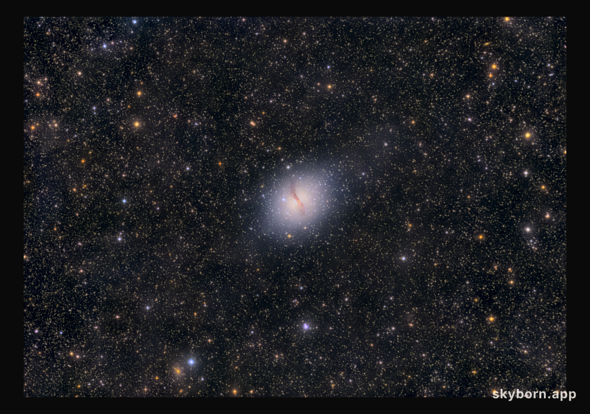 Peculiar Elliptical Galaxy Centaurus A