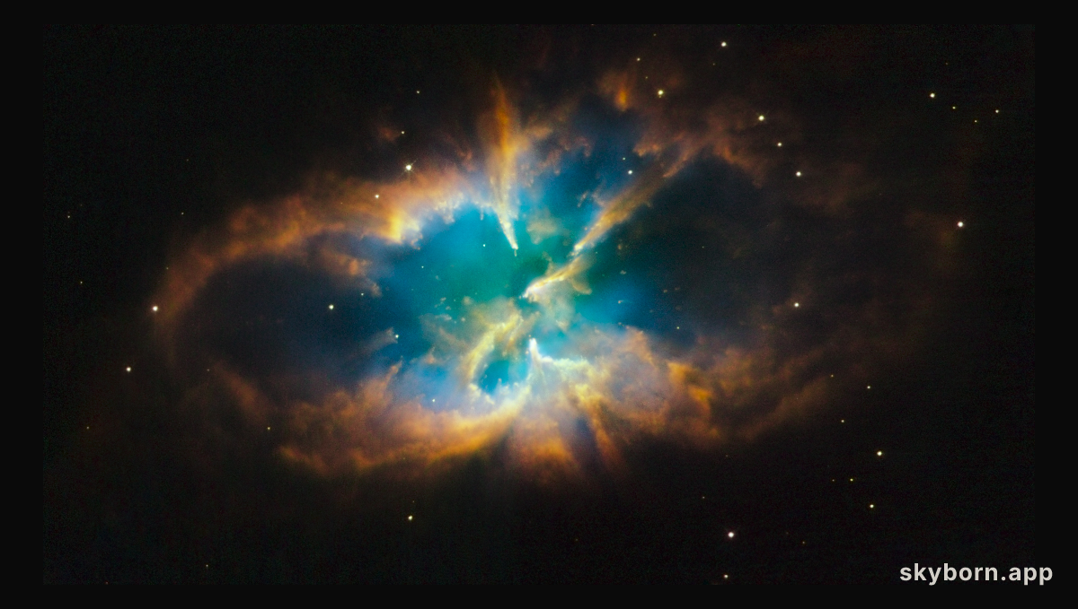 Planetary Nebula NGC 2818 from Hubble