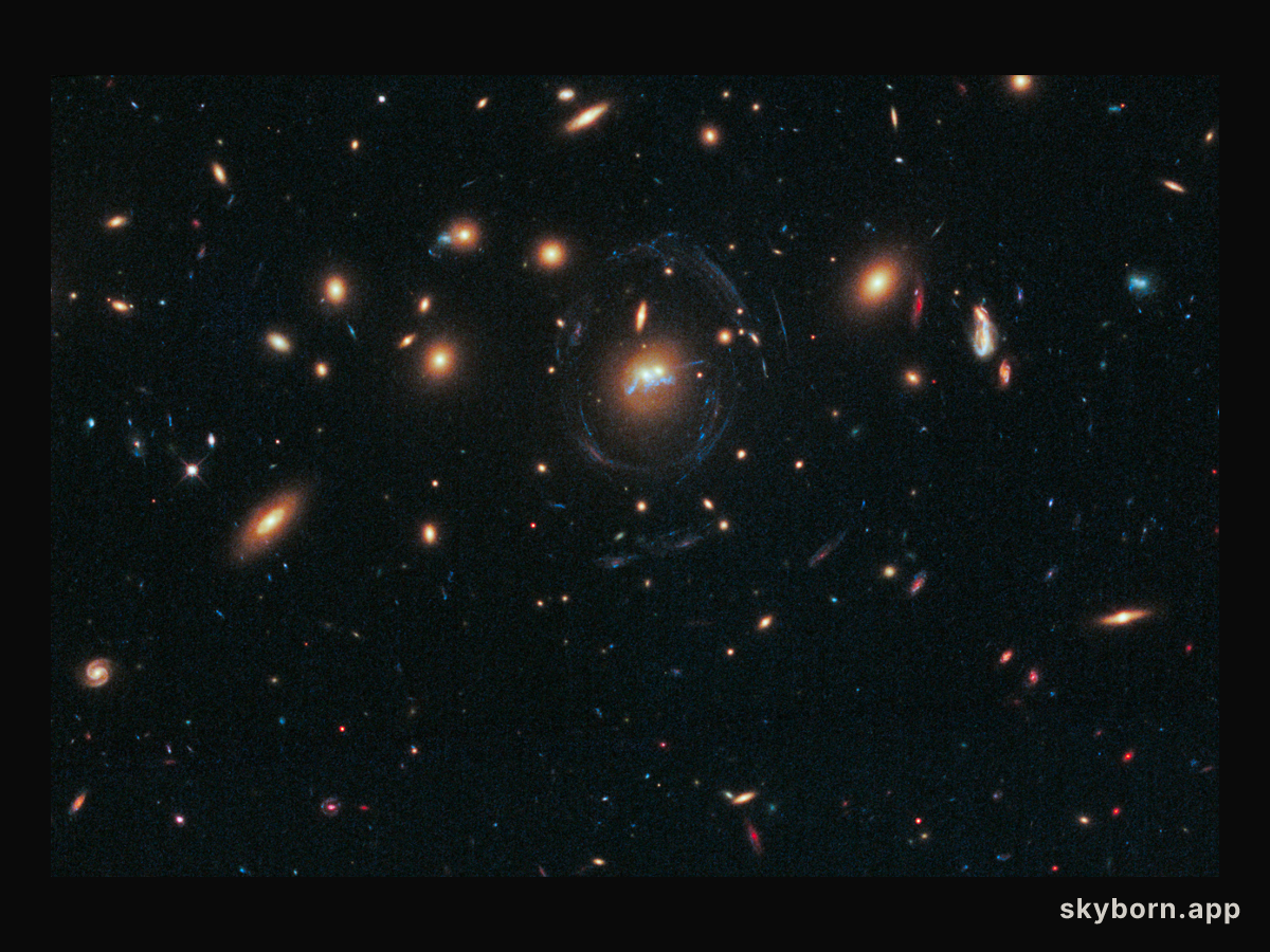 A Blue Bridge of Stars between Cluster Galaxies