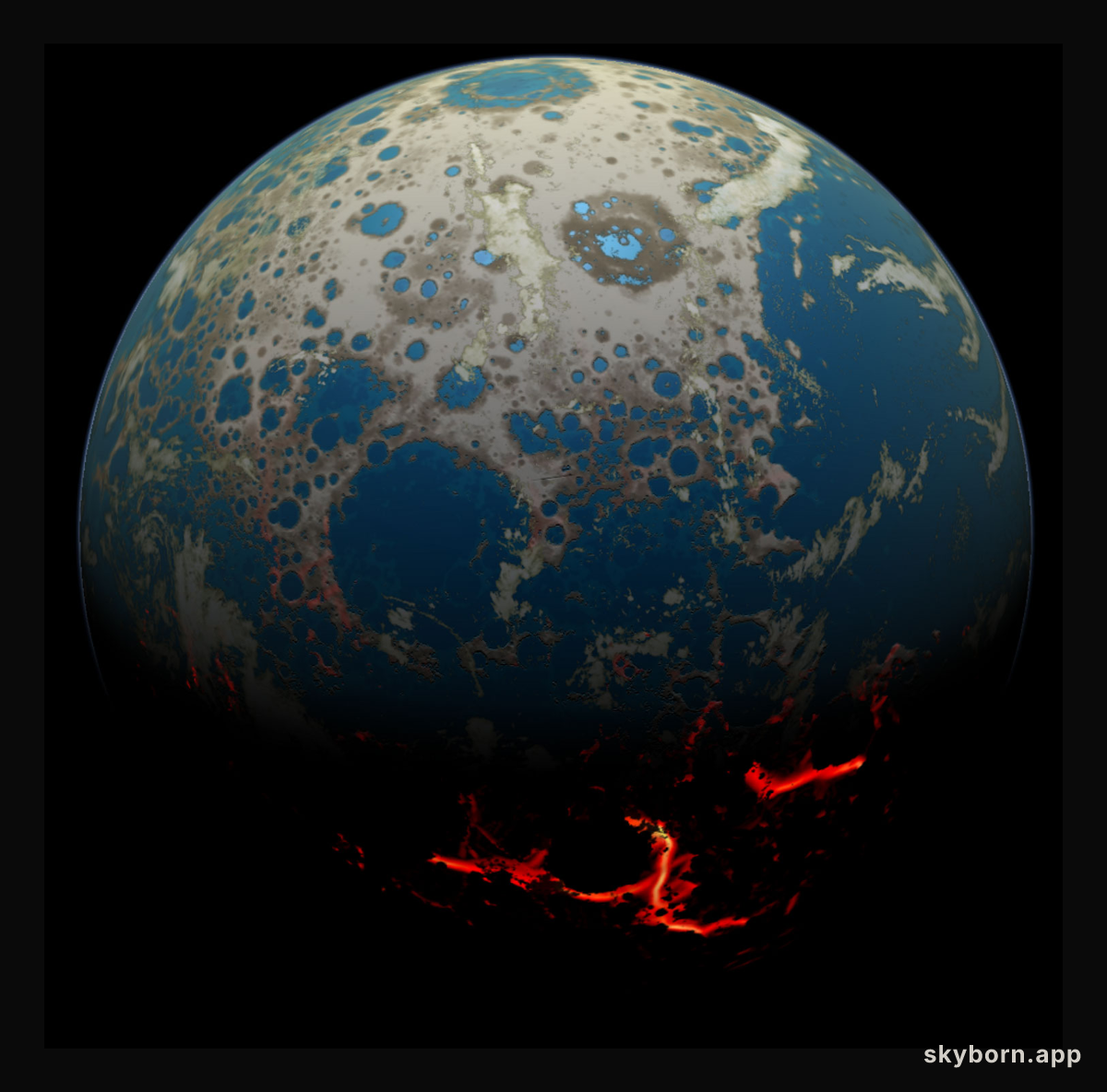 Four Billion BCE: Battered Earth
