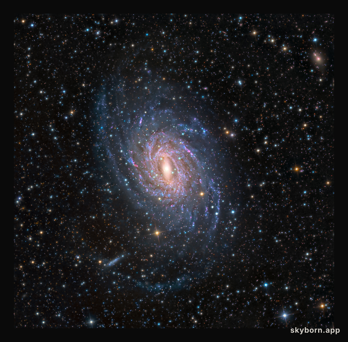 Spiral Galaxy NGC 6744