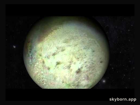 Flying Past Neptune's Moon Triton