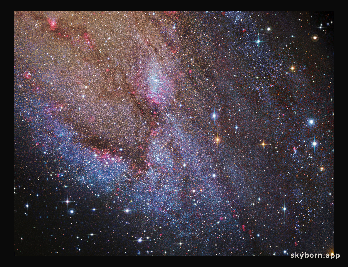 NGC 206 and the Star Clouds of Andromeda