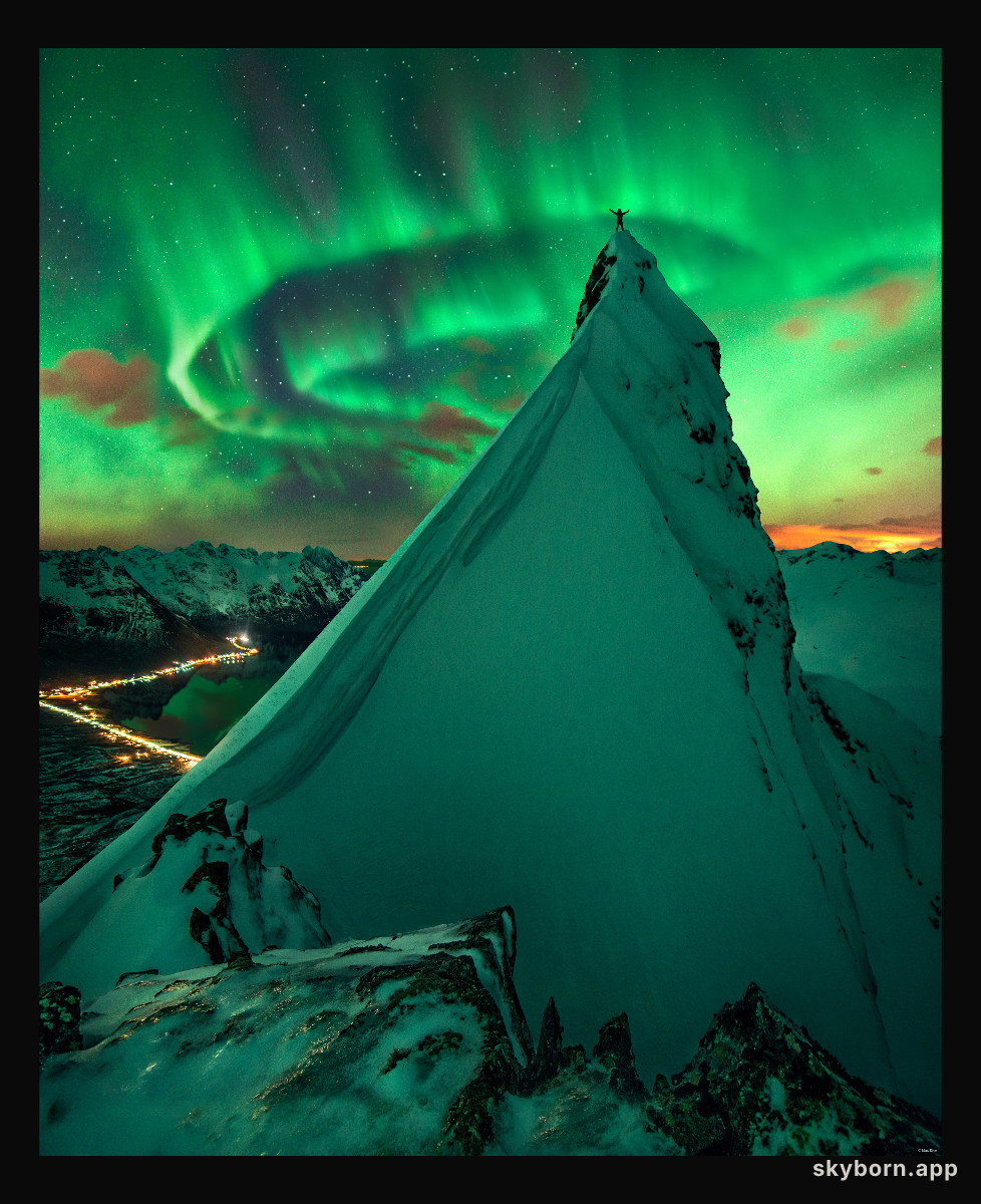 In Green Company: Aurora over Norway