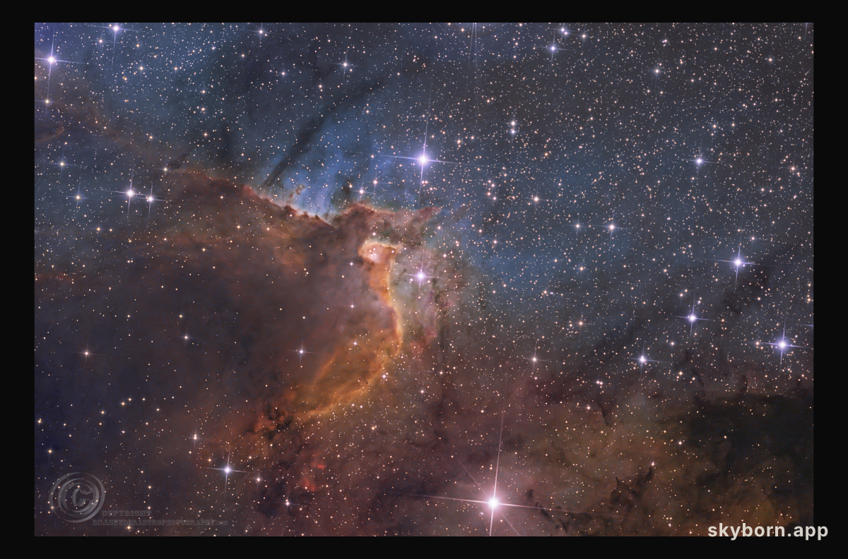 Sh2-155: The Cave Nebula