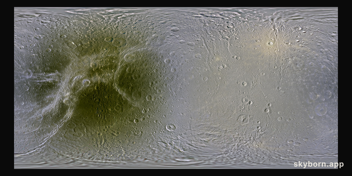 The Map of Dione