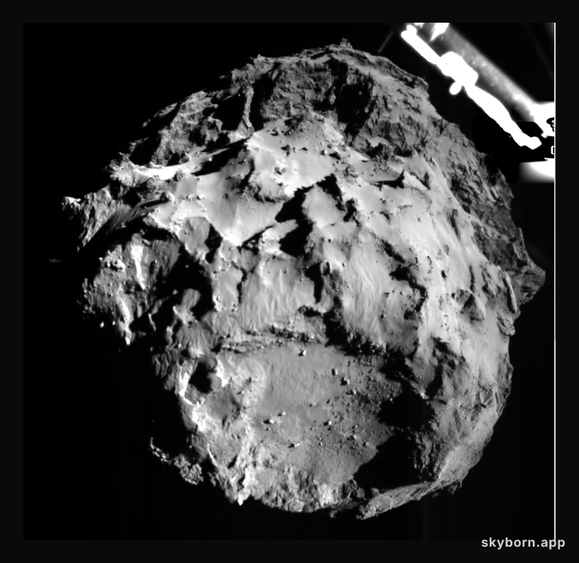 Descent to a Comet