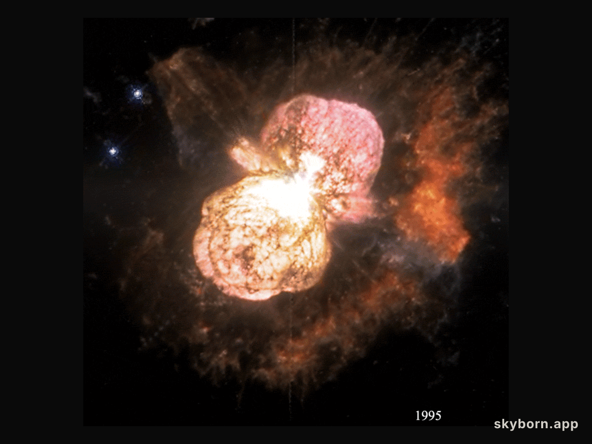 Eta Carinae and the Expanding Homunculus Nebula