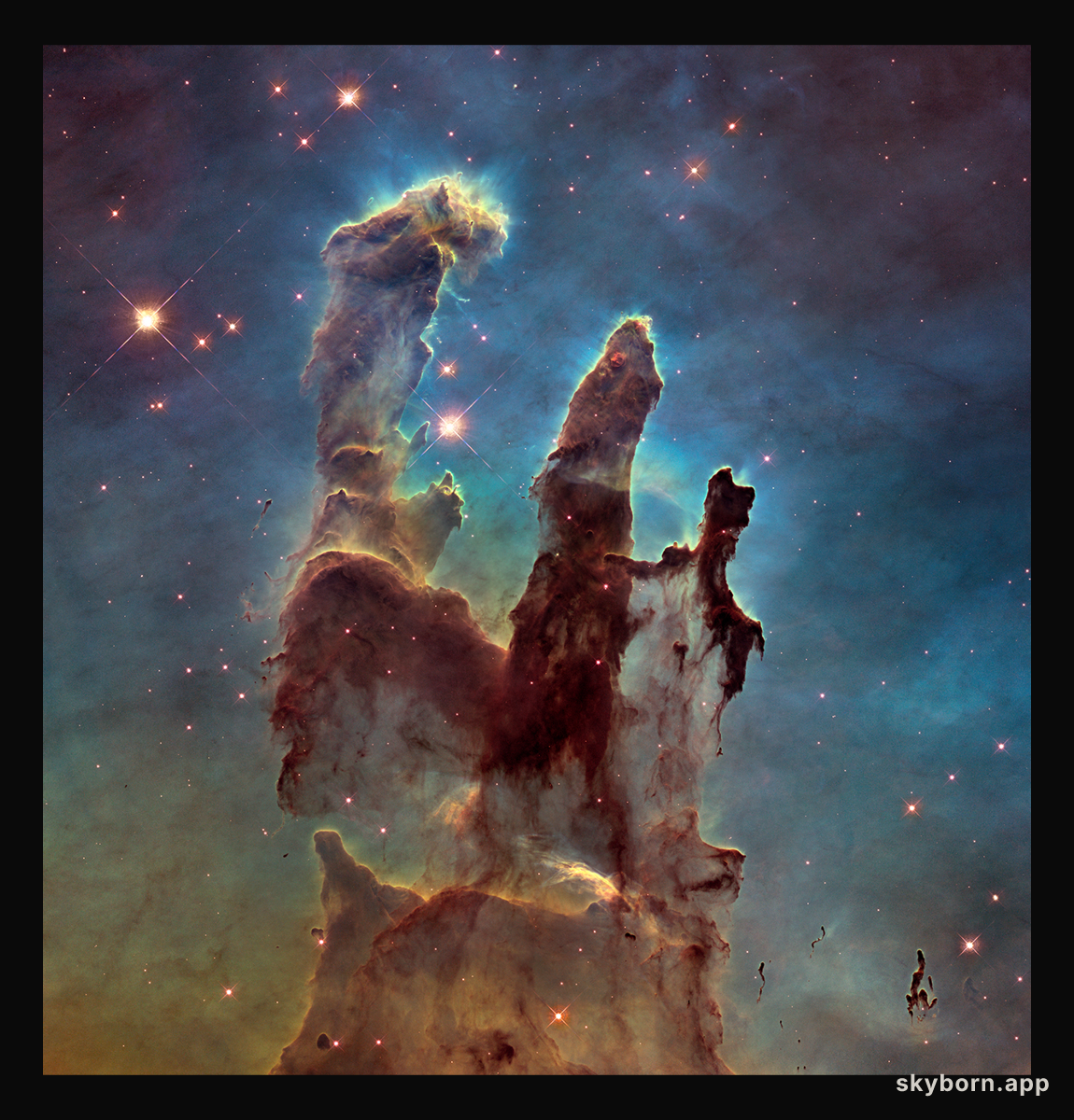 Hubble 25th Anniversary: Pillars of Creation