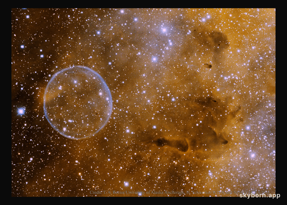 The Soap Bubble Nebula