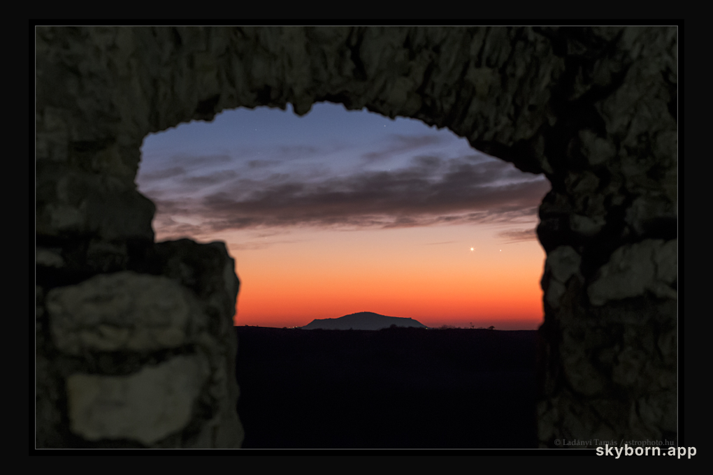 Venus and Mercury at Sunset
