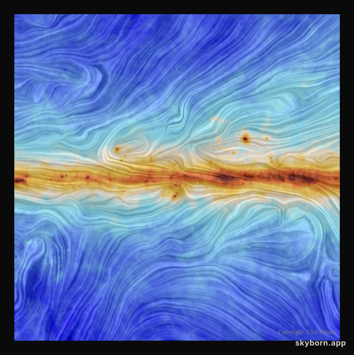 Our Galaxy's Magnetic Field from Planck