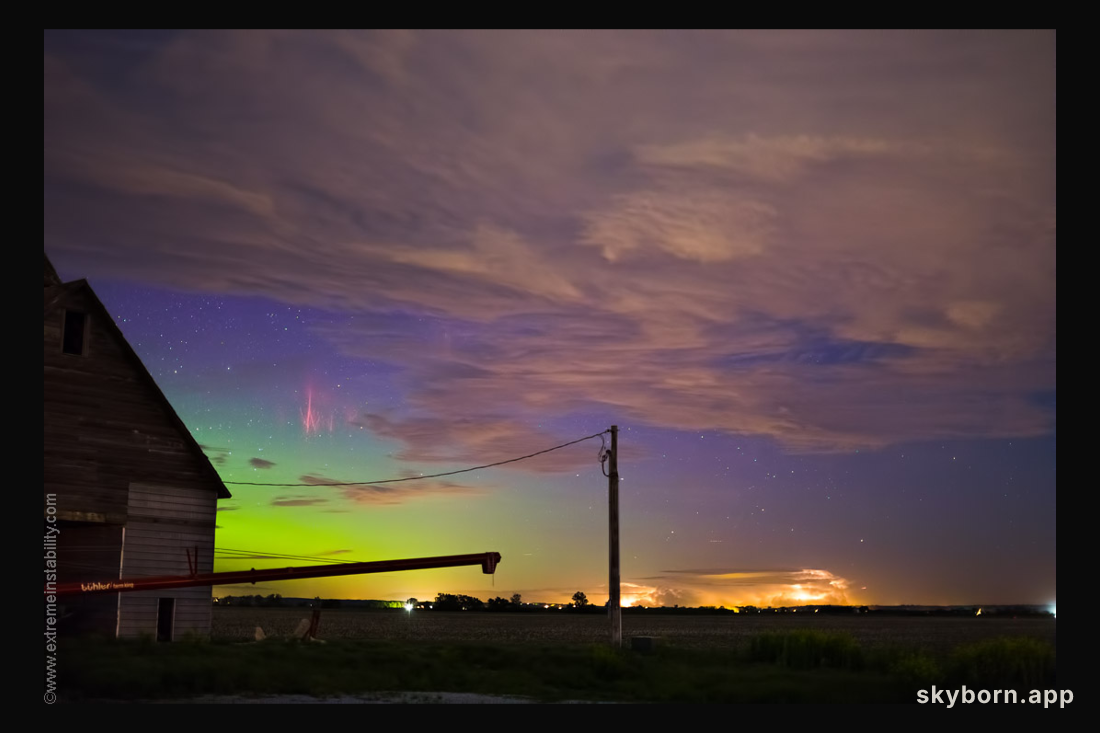Stars, Sprites, Clouds, Auroras