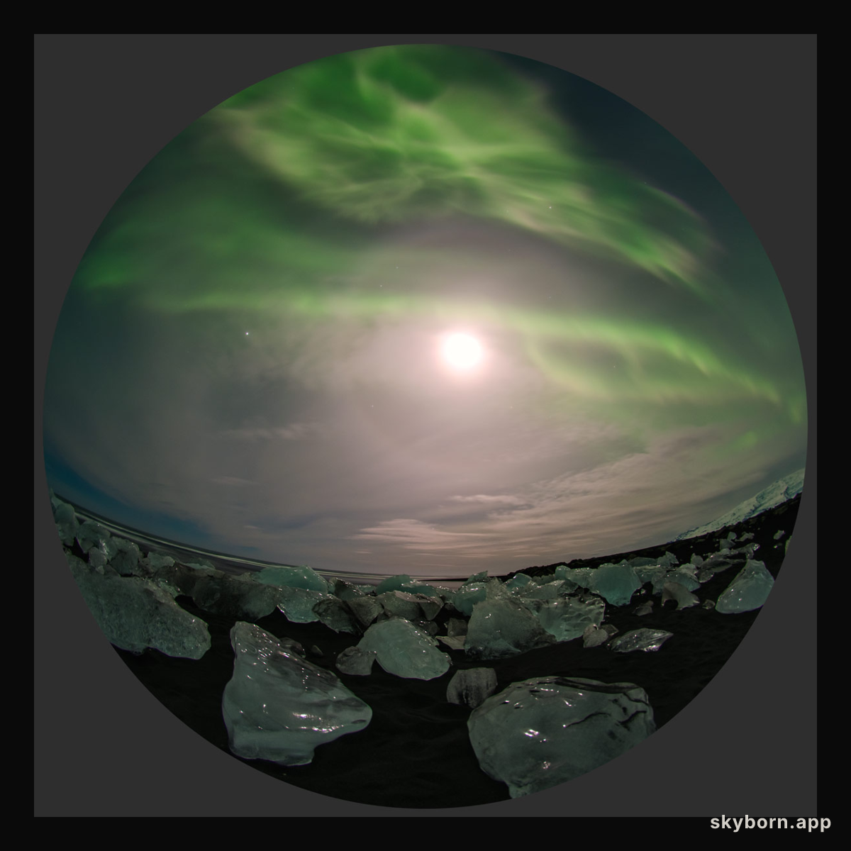 Aurora on Ice