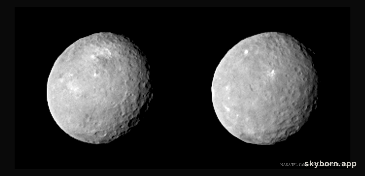 Dark Craters and Bright Spots Revealed on Asteroid Ceres