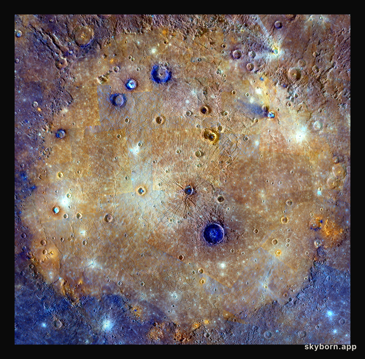 Enhanced Color Caloris