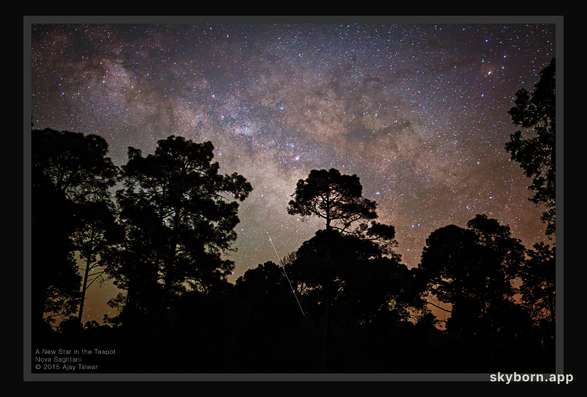Naked Eye Nova Sagittarii 2015 No. 2