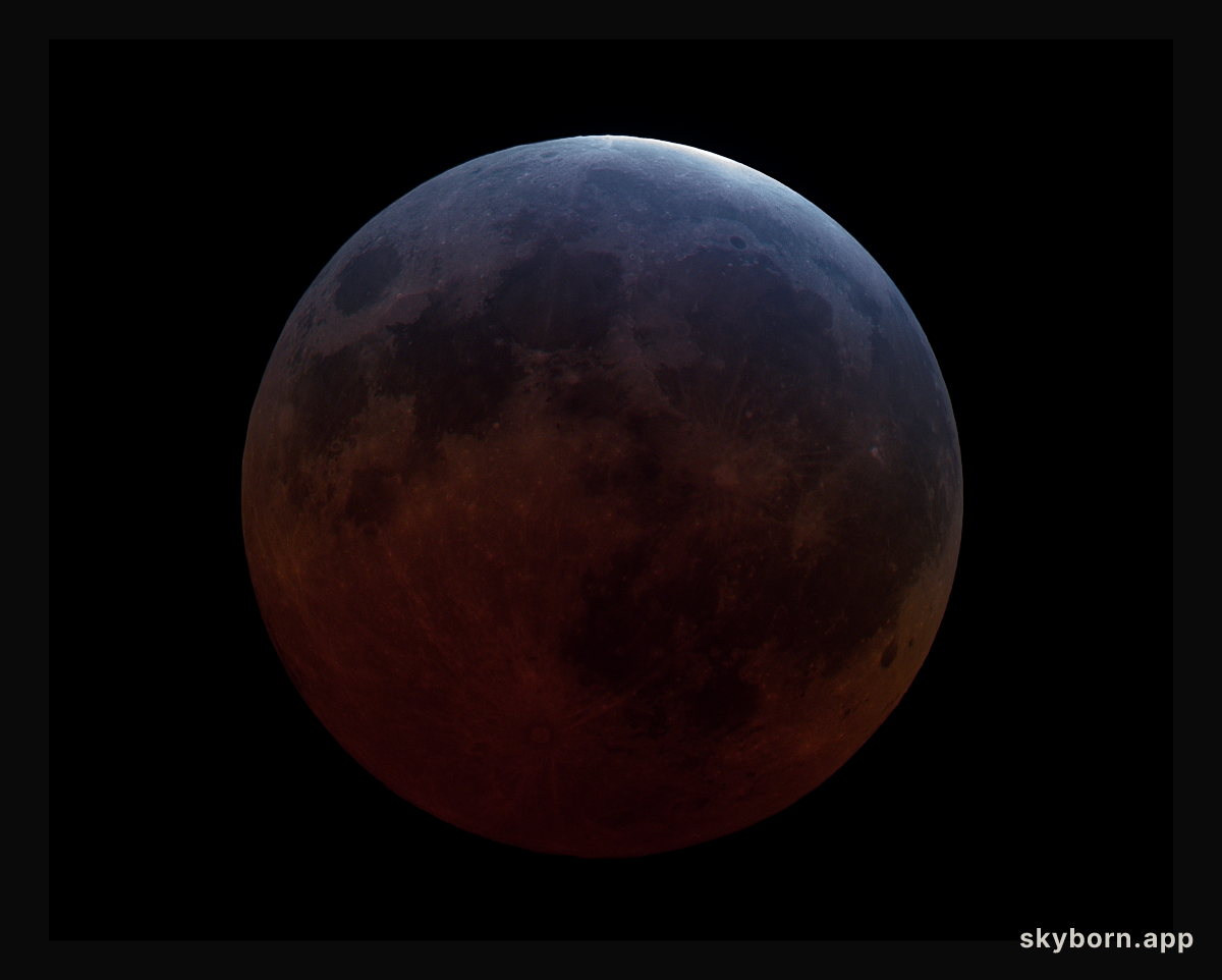 Full Moon in Earth's Shadow