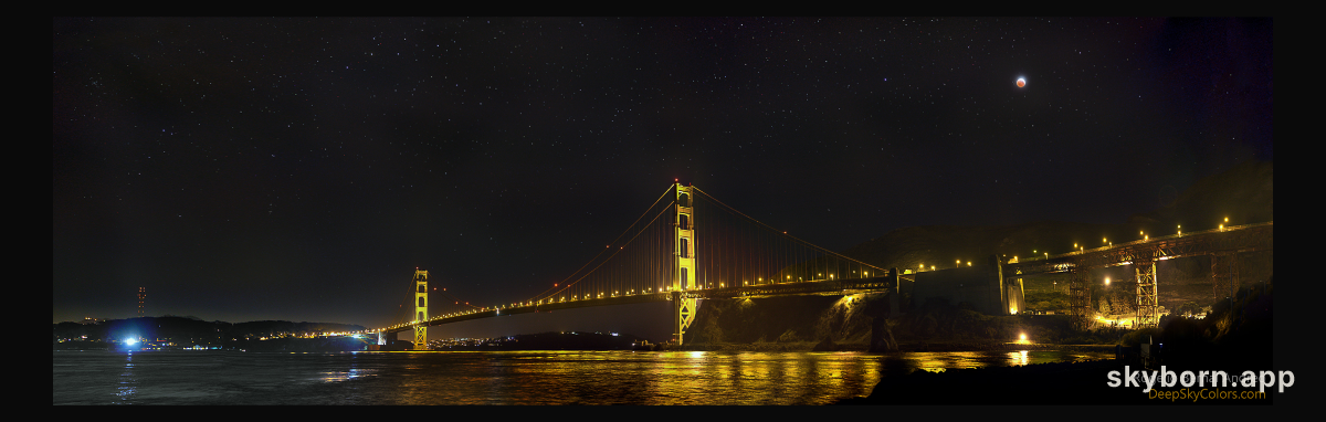 A Golden Gate Eclipse