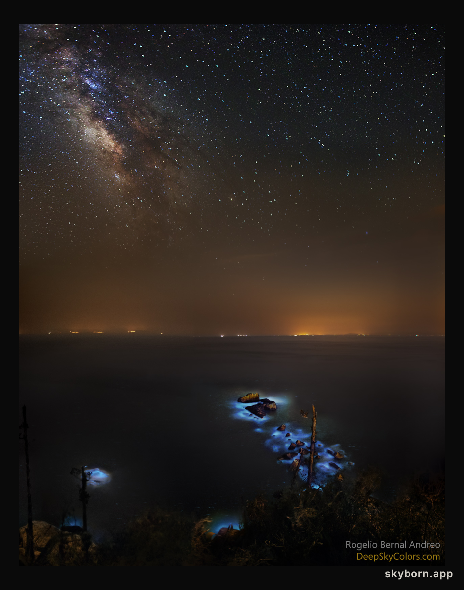Blue Tears and the Milky Way