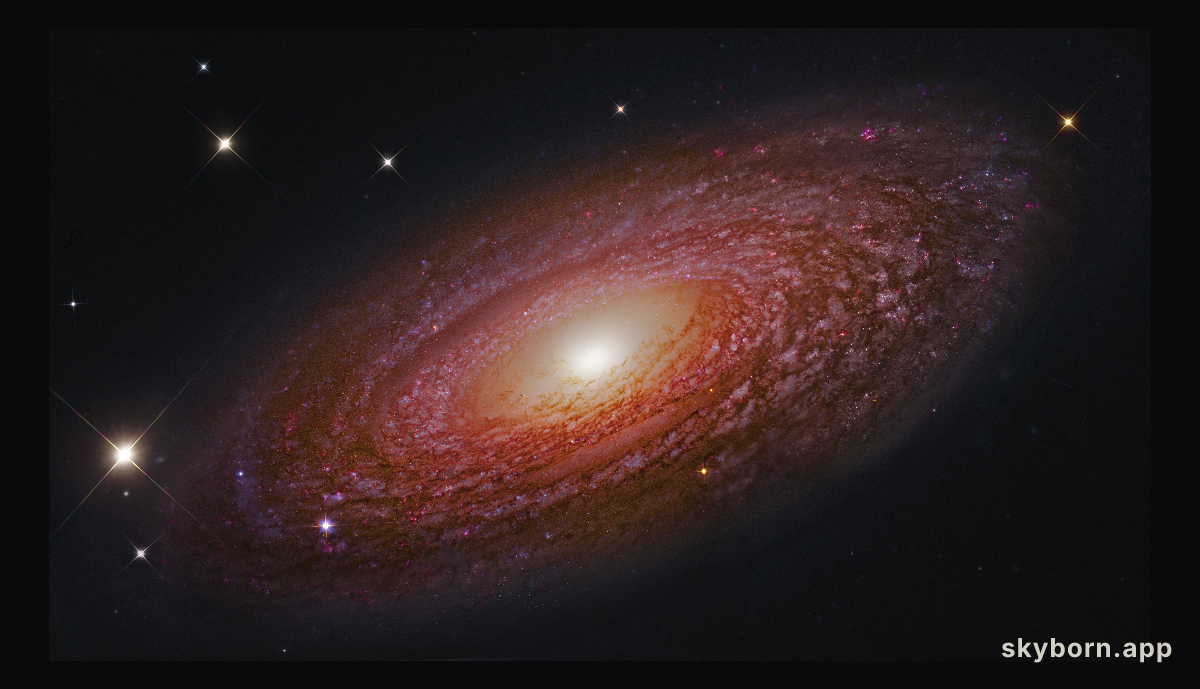 Massive Nearby Spiral Galaxy NGC 2841