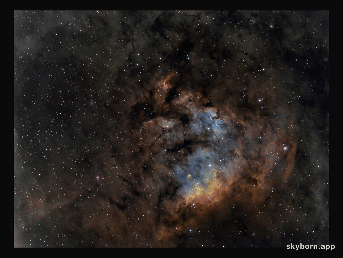 NGC 7822 in Cepheus