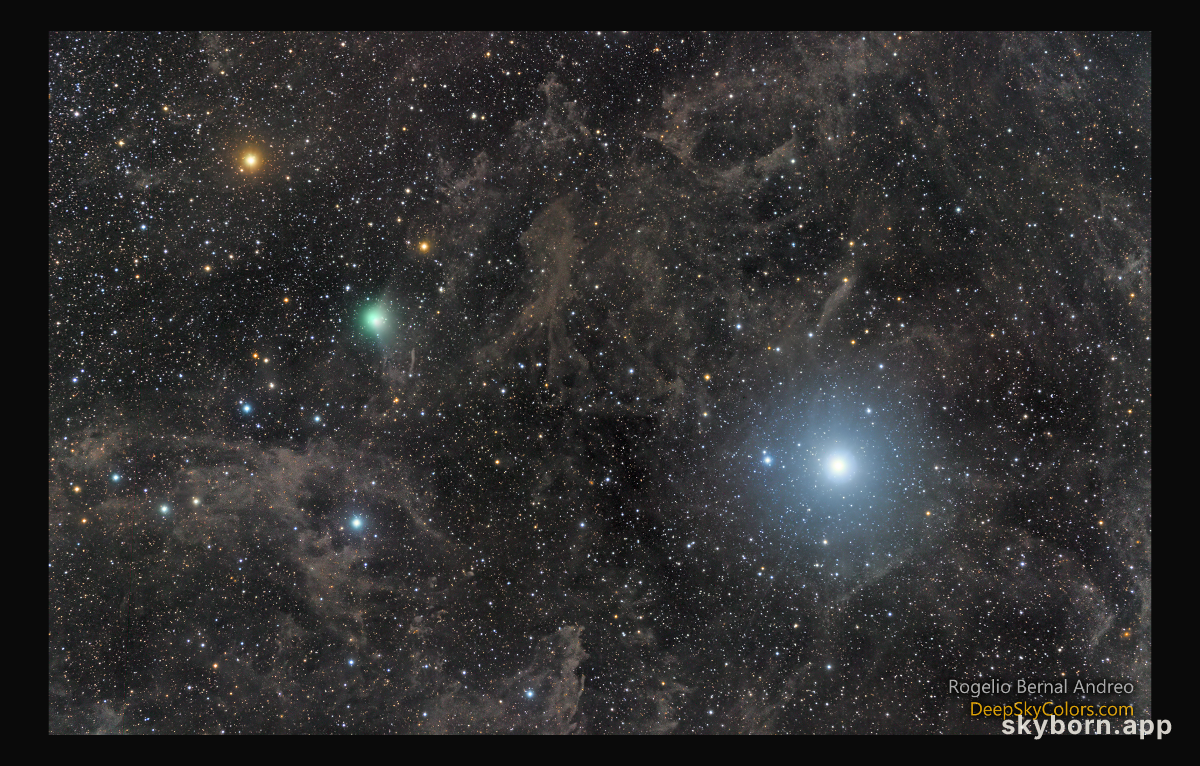 Polaris and Comet Lovejoy