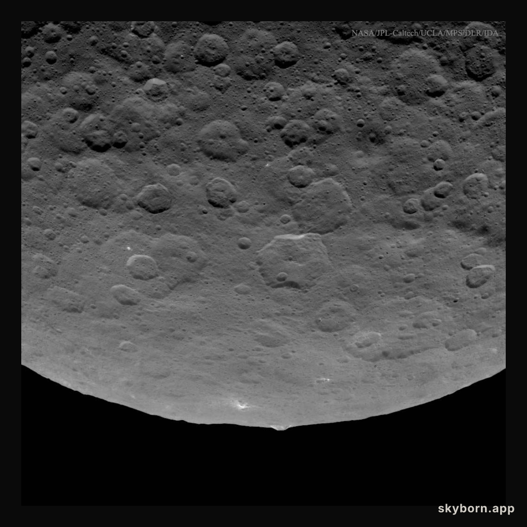 An Unusual Mountain on Asteroid Ceres
