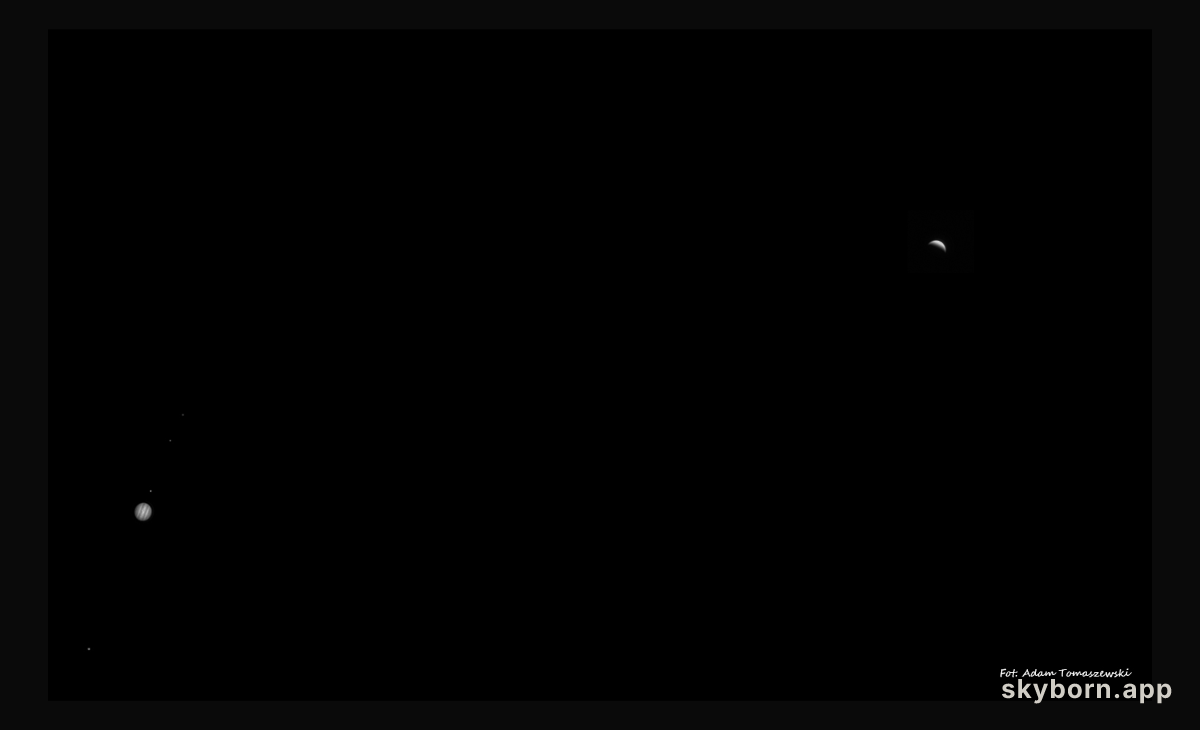 Venus and Jupiter are Far