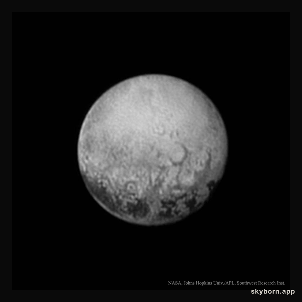 Last Look at Pluto's Charon Side