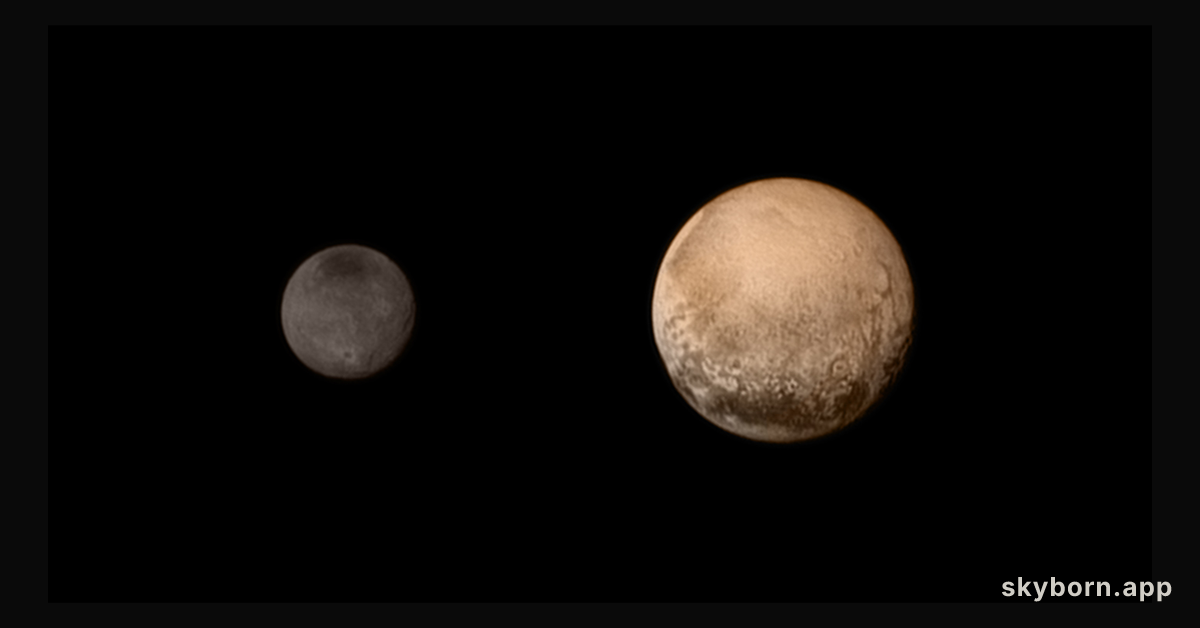 New Horizons Passes Pluto and Charon