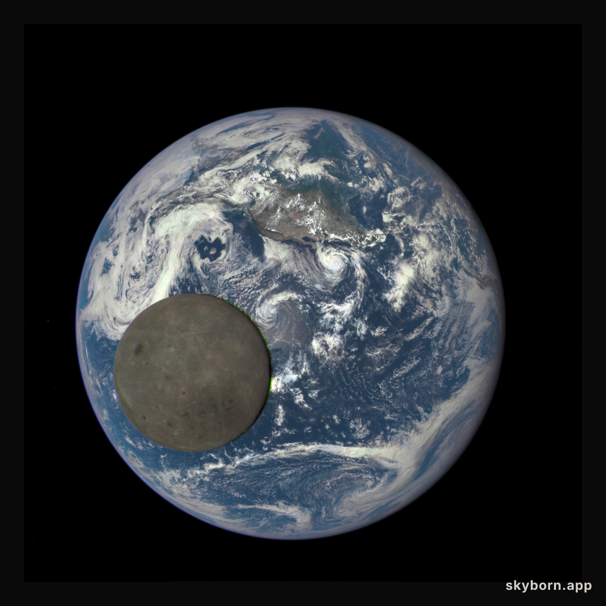 Full Moon, Full Earth