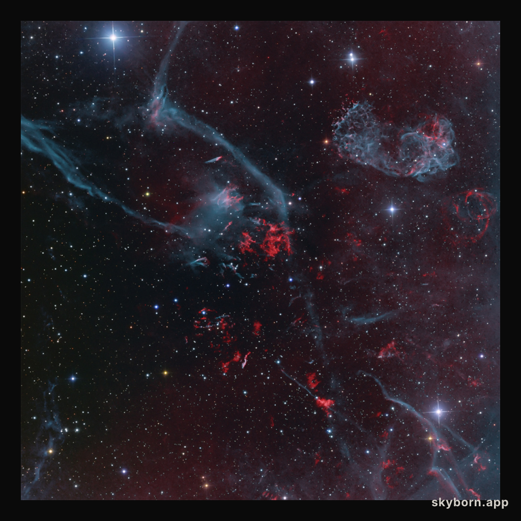 Puppis A Supernova Remnant