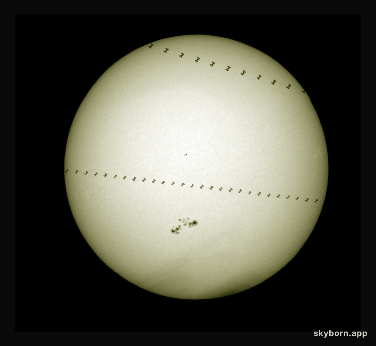 ISS Double Transit