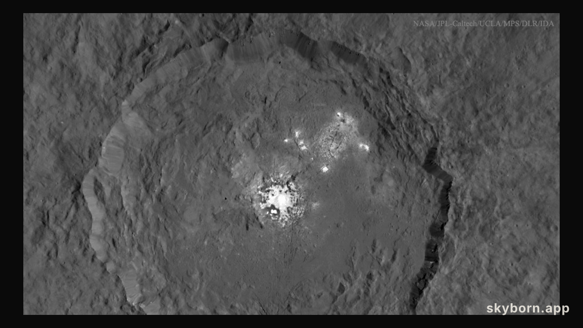 Bright Spots Resolved in Occator Crater on Ceres