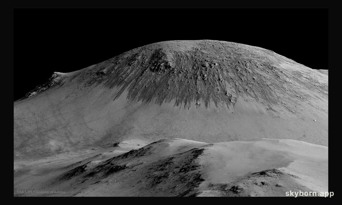 Seasonal Streaks Point to Recent Flowing Water on Mars