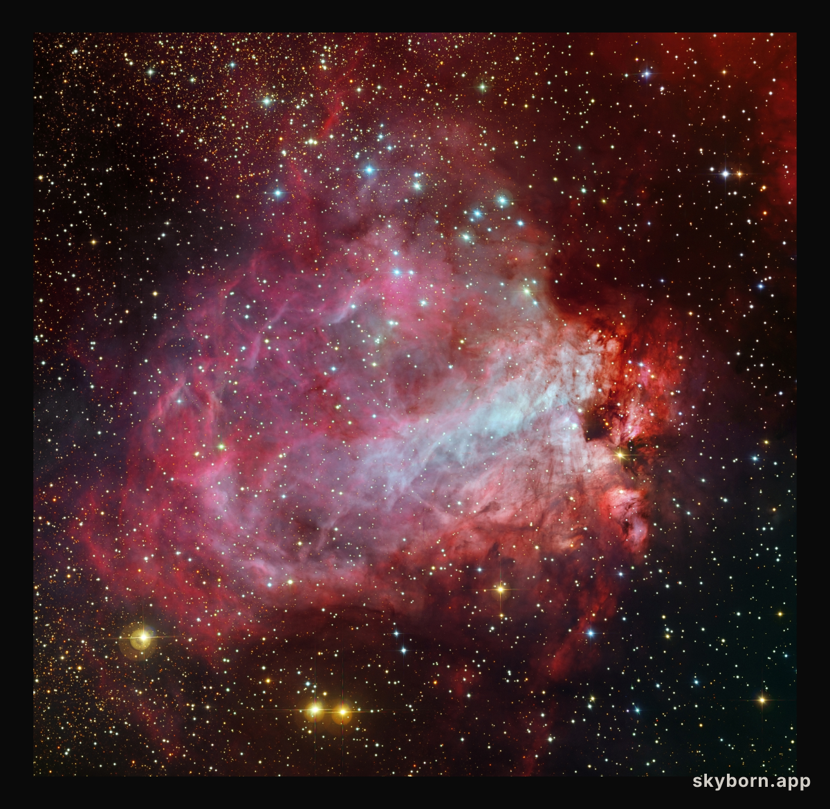 Star Factory Messier 17