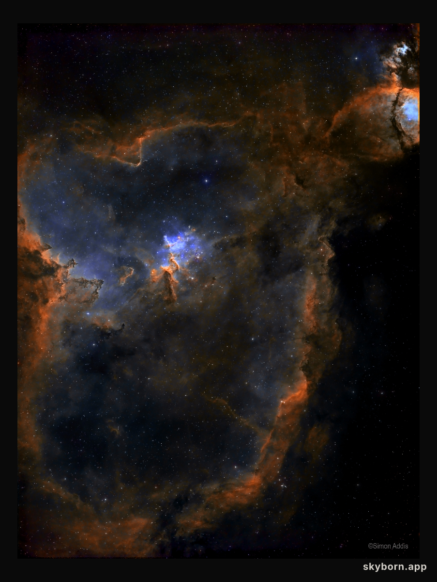 Bright from the Heart Nebula