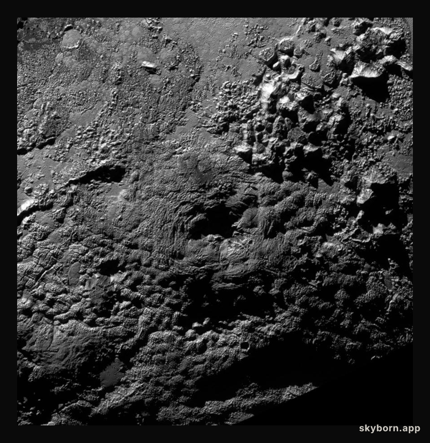 Wright Mons on Pluto