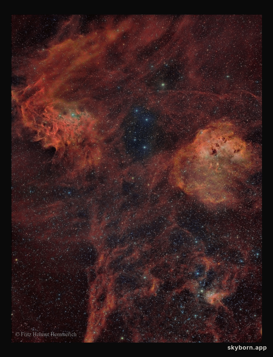 Nebulae in Auriga