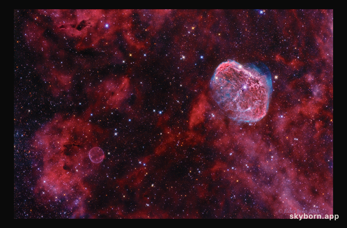 Cygnus: Bubble and Crescent