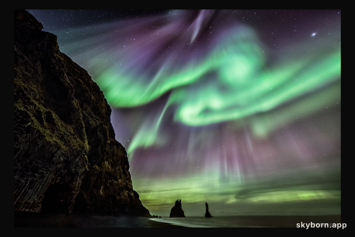 Icelandic Legends and Aurora