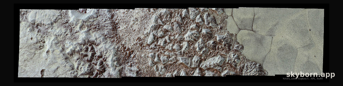 Pluto: From Mountains to Plains