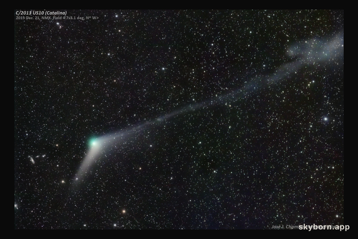 Comet Catalina Tails